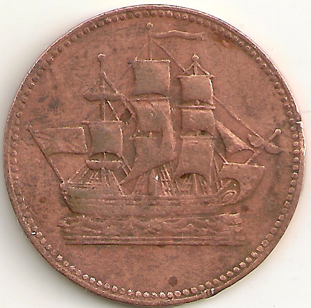 1835-Halfpenny-Token