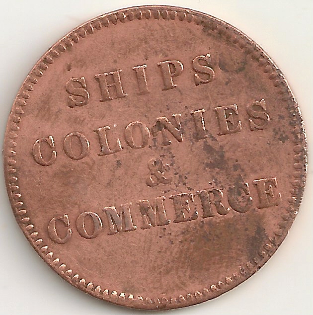 1835-Halfpenny-Token