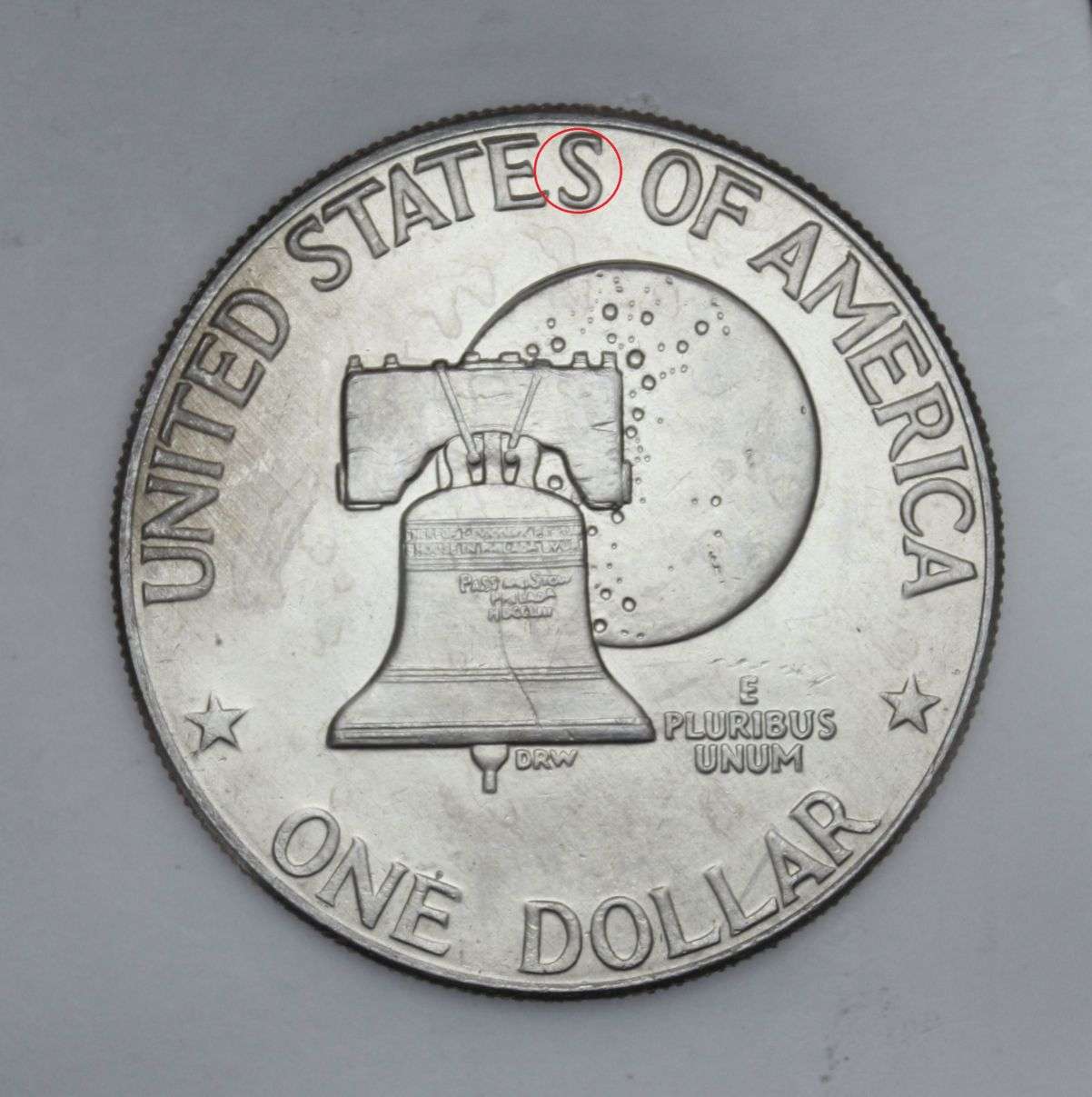 Bicentennial-Eisenhower-Dollar-Error/Variety?