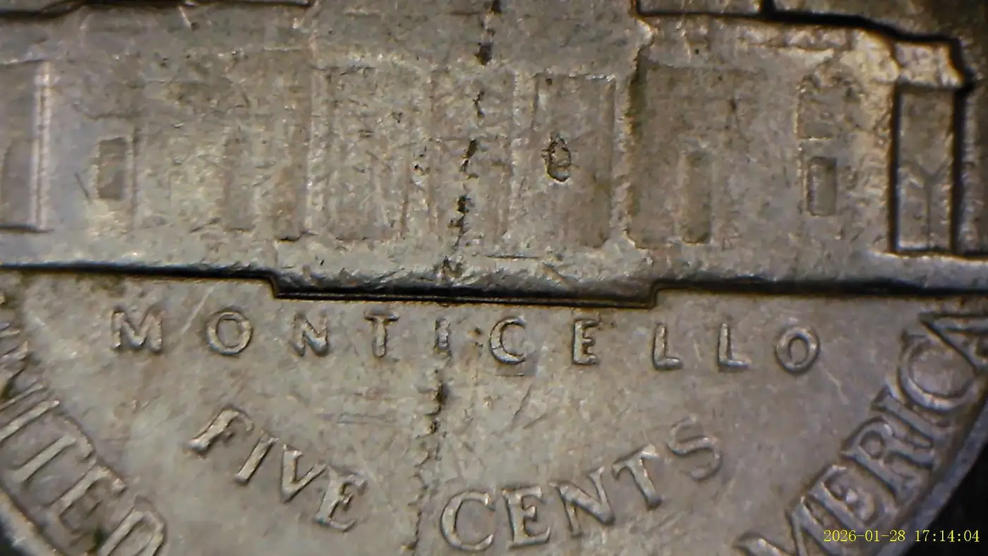 1963-P-Jefferson-Nickel-With-Possible-Lamination-Issues?