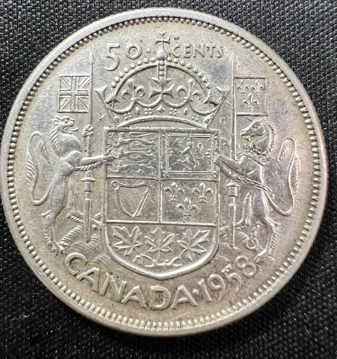 1958-50-Cent-Canadian-Coin---General-Info-Request