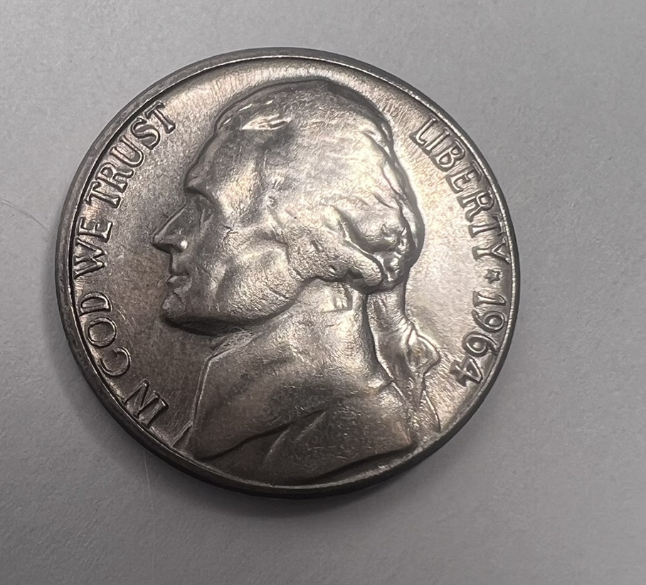 1964-D-Jefferson-Nickel---Possible-Edge/Rim-Error