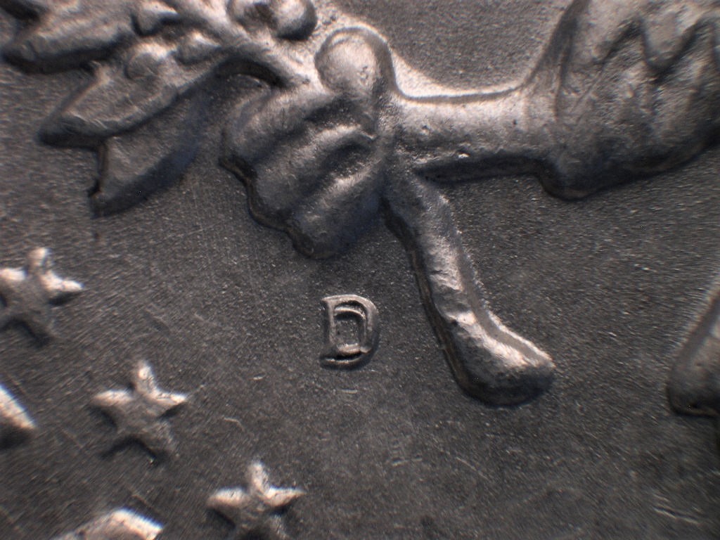 1964-D-Kennedy-Half-With-Double-MM
