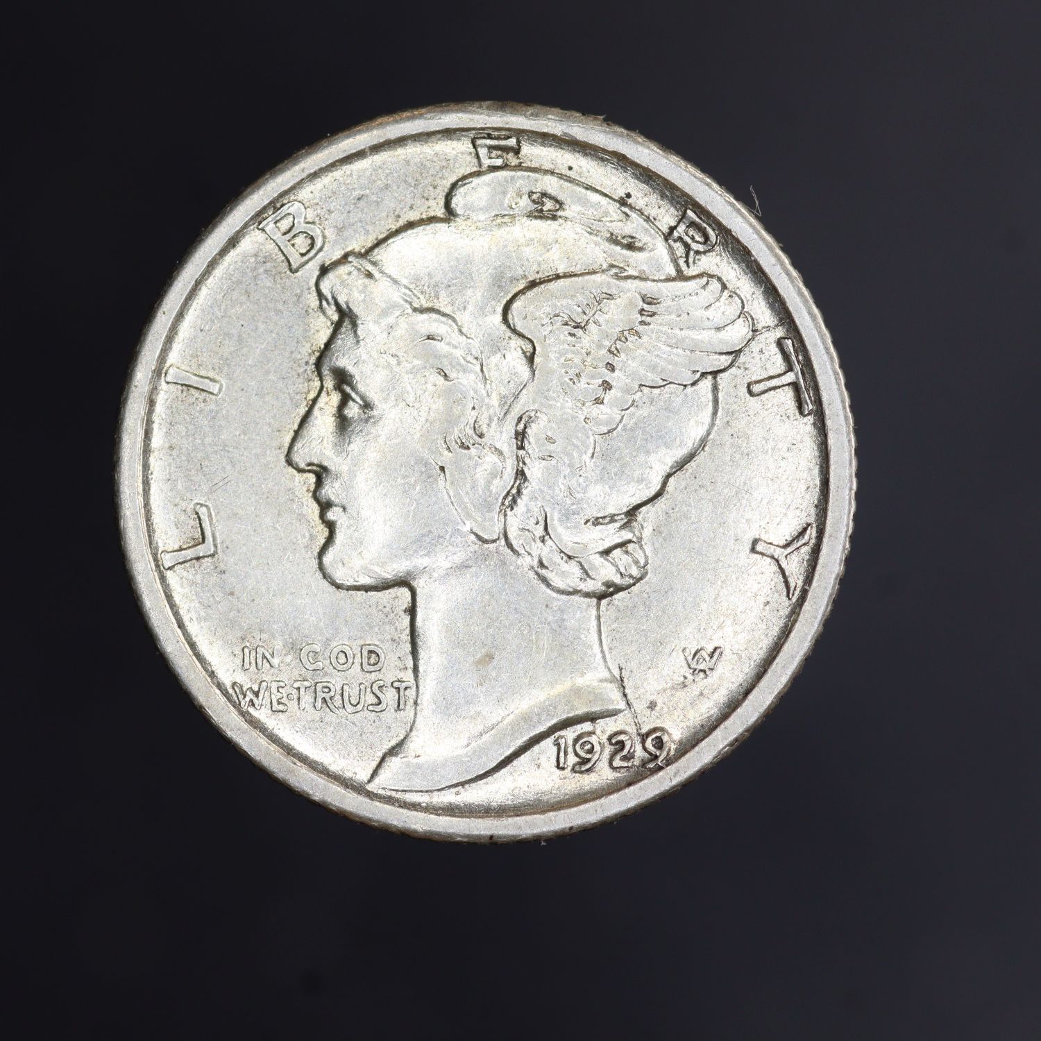1929-Mercury-Dime-With-Die-Crack.