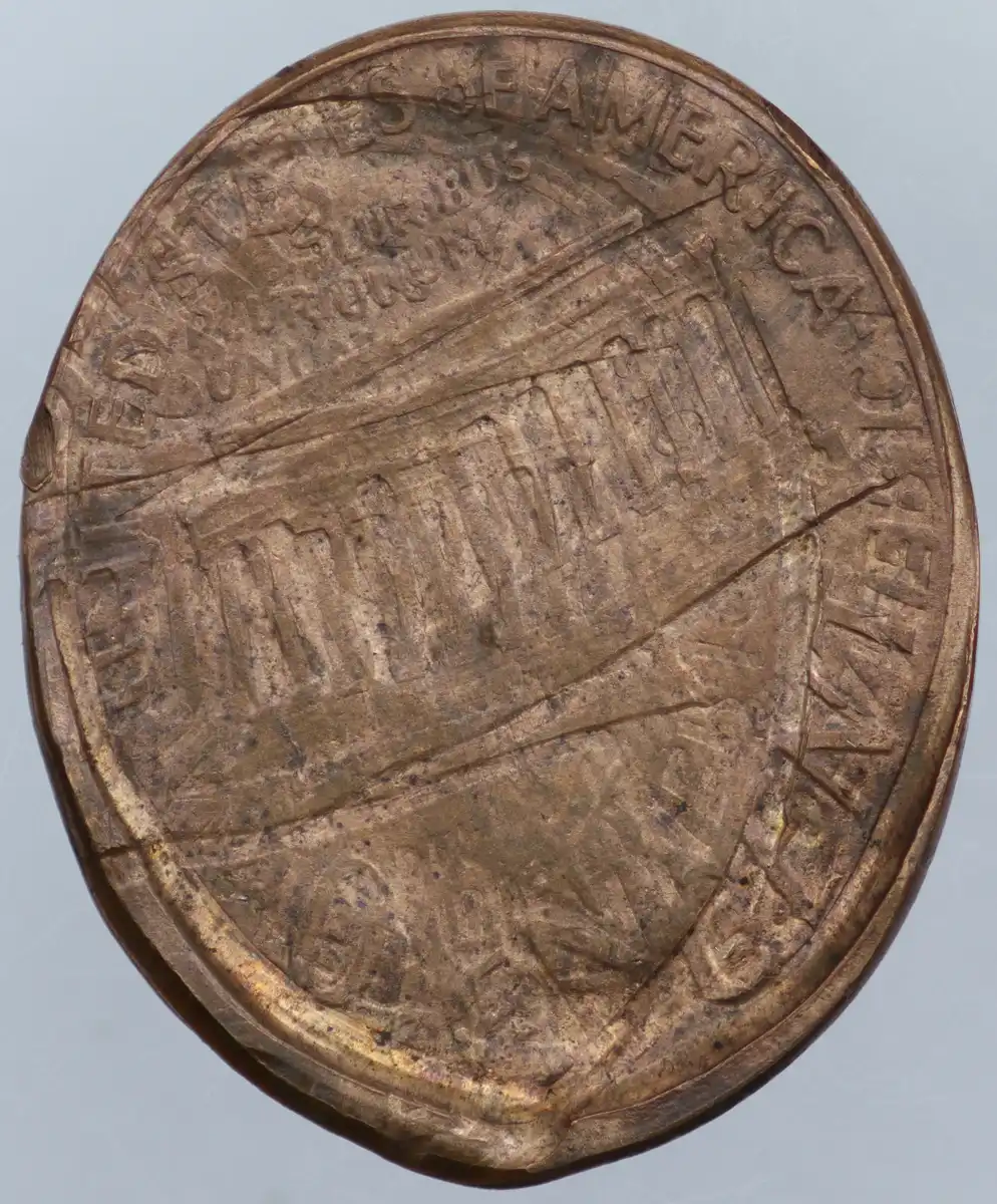 1972-D-One-Cent-Brockage-Worth-Slabbing-Or-Vise-And-Hammer-Work?