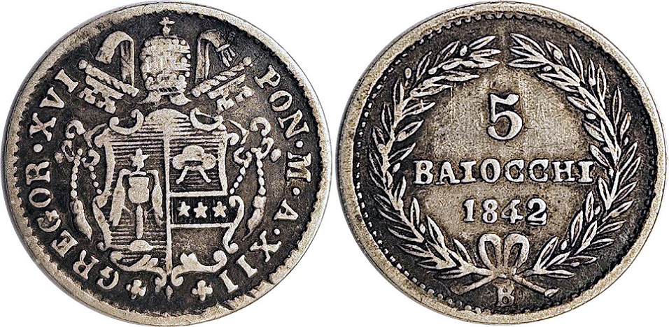 Post-Your-Papal-States-Coins---Reverse-Chronological-Schedule-By-Ruler