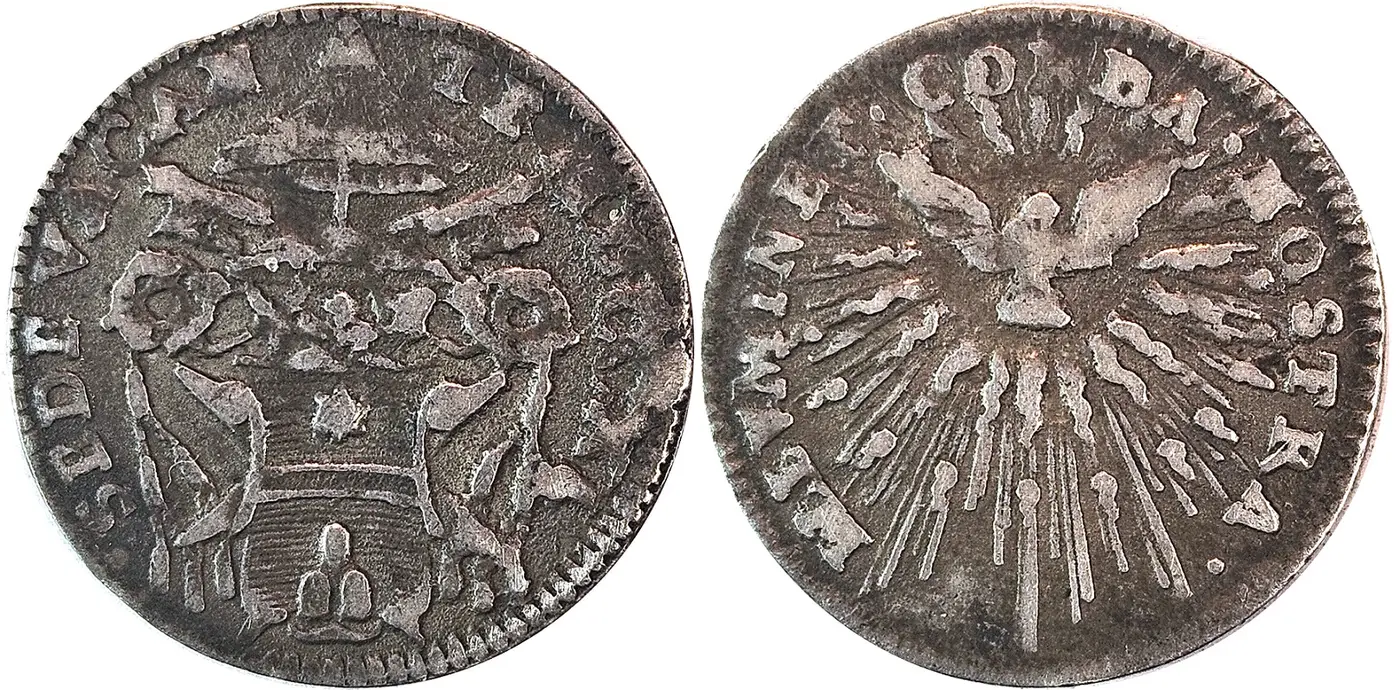 Post-Your-Papal-States-Coins---Reverse-Chronological-Schedule-By-Ruler