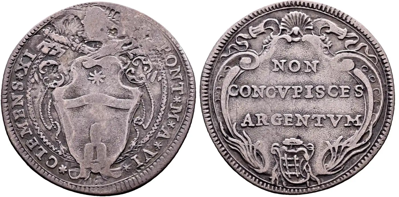 Post-Your-Papal-States-Coins---Reverse-Chronological-Schedule-By-Ruler