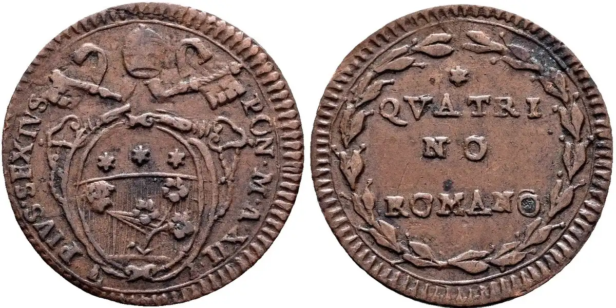 Post-Your-Papal-States-Coins---Reverse-Chronological-Schedule-By-Ruler