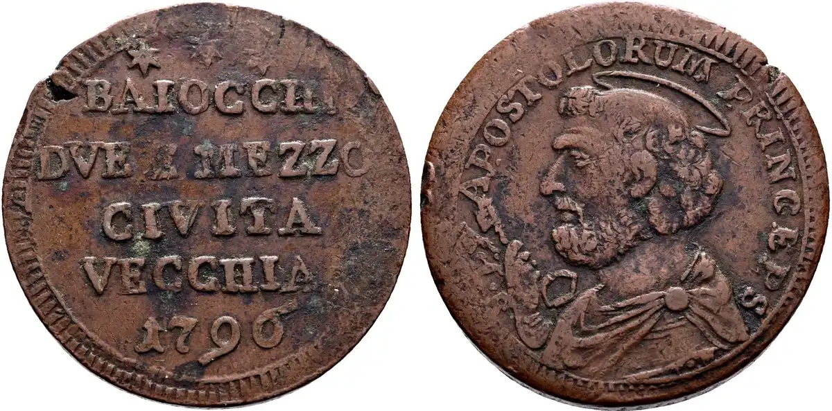 Post-Your-Papal-States-Coins---Reverse-Chronological-Schedule-By-Ruler