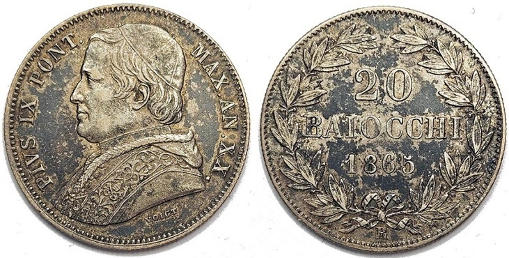 Post-Your-Papal-States-Coins---Reverse-Chronological-Schedule-By-Ruler