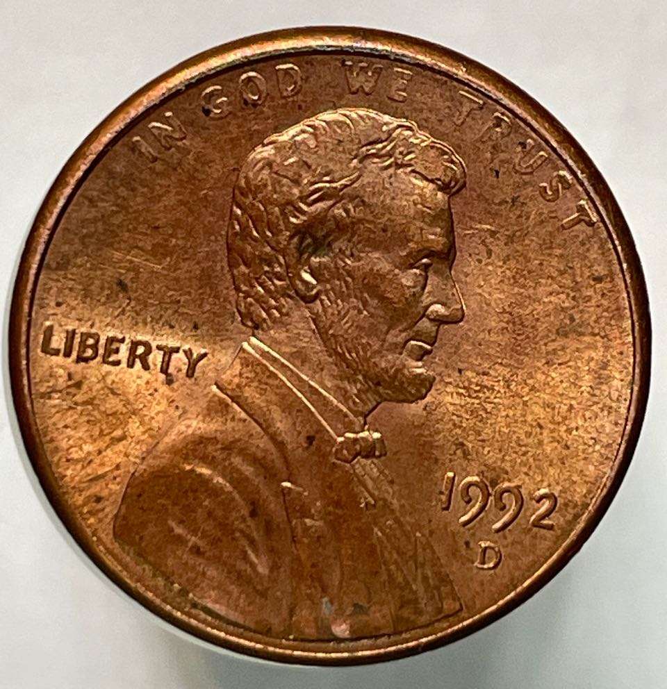 1992-D-Close-AM-Lincoln-Penny