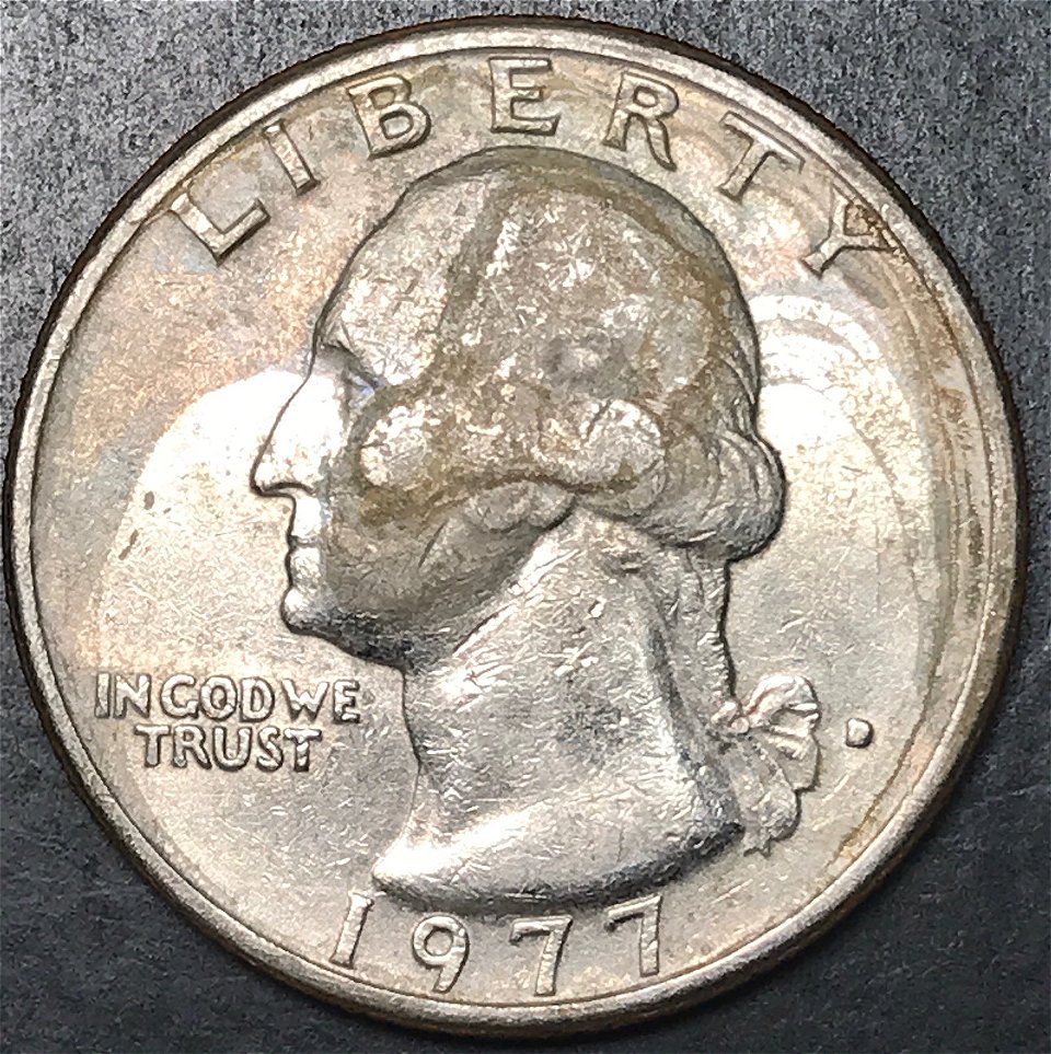 1977-D-Quarter-Issues-On-Obverse