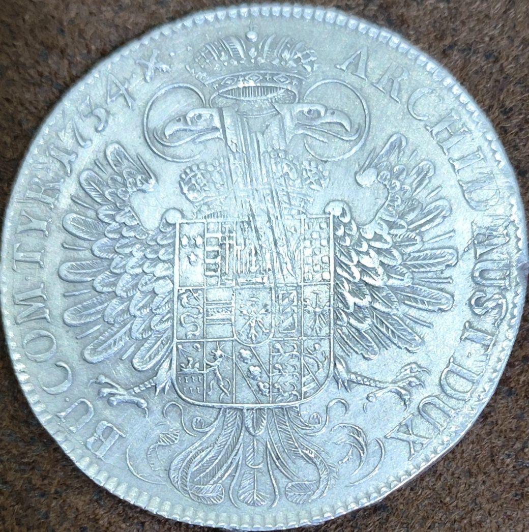 1756-And-1754-1-Thaler-Theresa---Grade?-Worth?