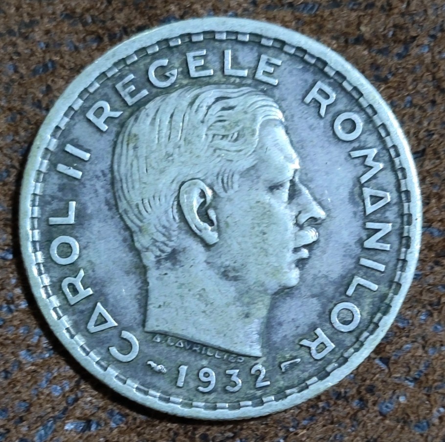 100-Lei-1932-Romanian-Coin---Paris-Mint