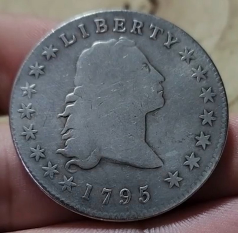 1795-Flowing-Hair-Dollar!