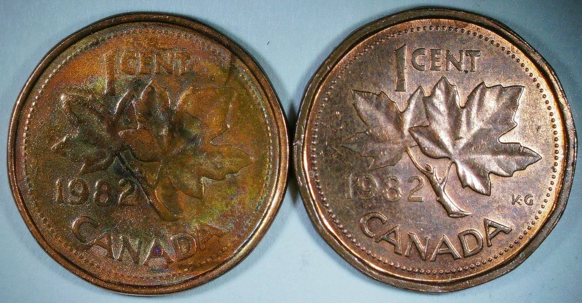 1982-1-Cent-Weak-Smooth-Obverse,-What-Could-Have-Caused-This?