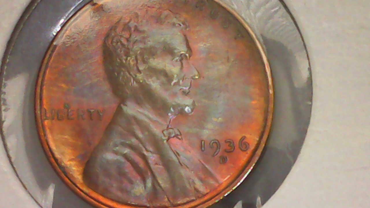 1936-D-Lincoln-Cent-Penny-For-Grading---Luster