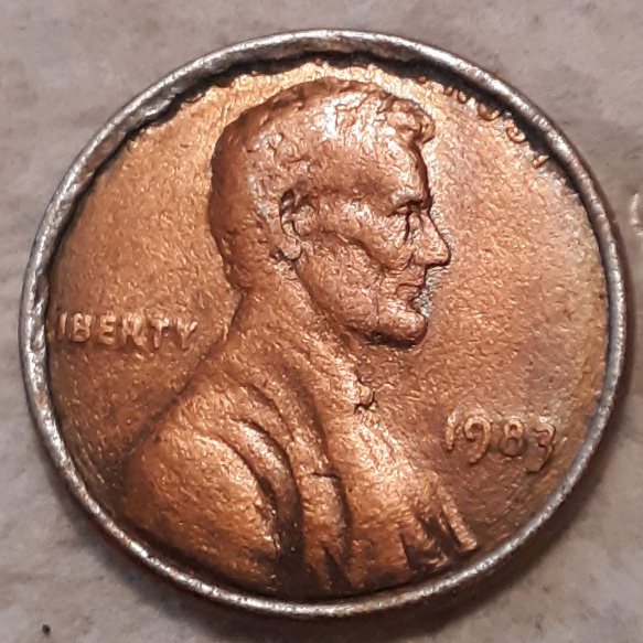 1983-LMC.-Nice-Example-Of-A-Dryer-Coin-Bent.