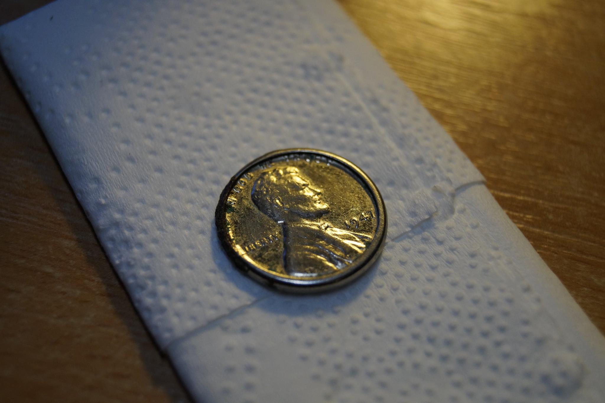 USA-Wheat-Penny-1947-Steel/Magnetisable.