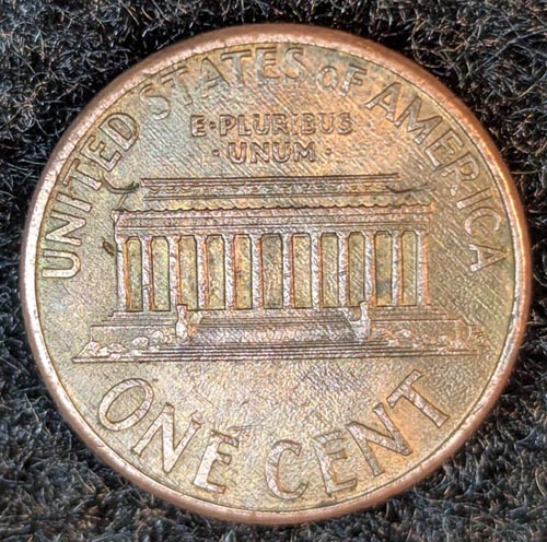 1997-D-Lincoln-Cent-Reverse-PMD?-Or-Possible-Struck-Through?
