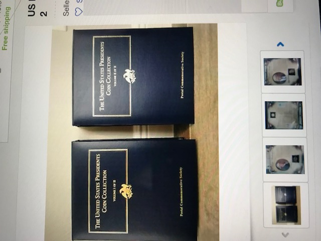 U.s-Presidents-$1-Coin-Set-From-The-U.s-Postal-Society