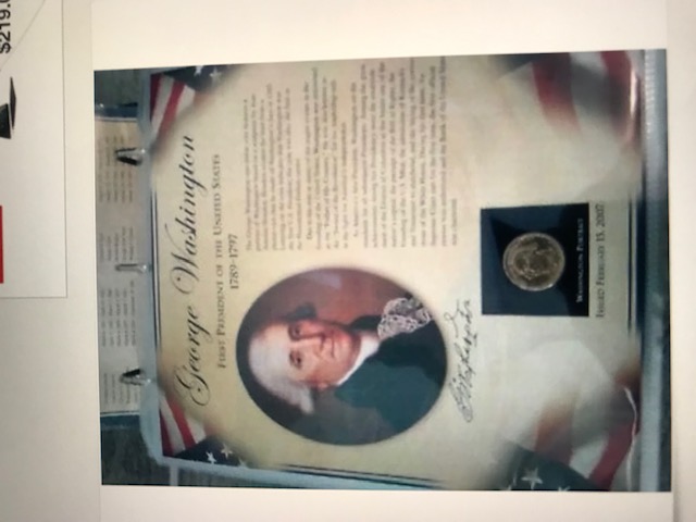 U.s-Presidents-$1-Coin-Set-From-The-U.s-Postal-Society