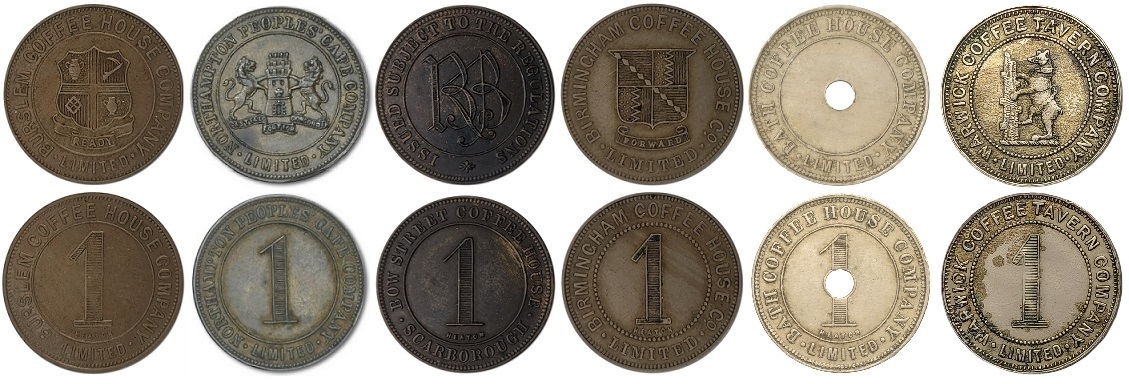 Heaton-Coffee-Tokens---Late-1800's