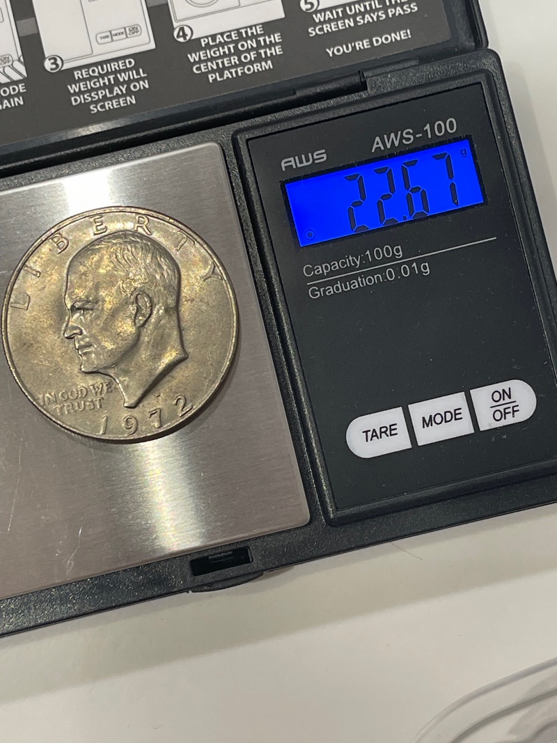 1972-D-Eisenhower-Dollar---Need-Grade-Please