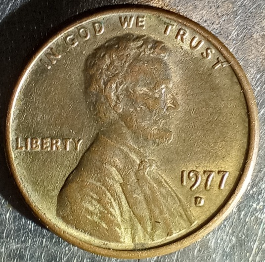 1977-D-Penny-Need-Help-With-The-Color