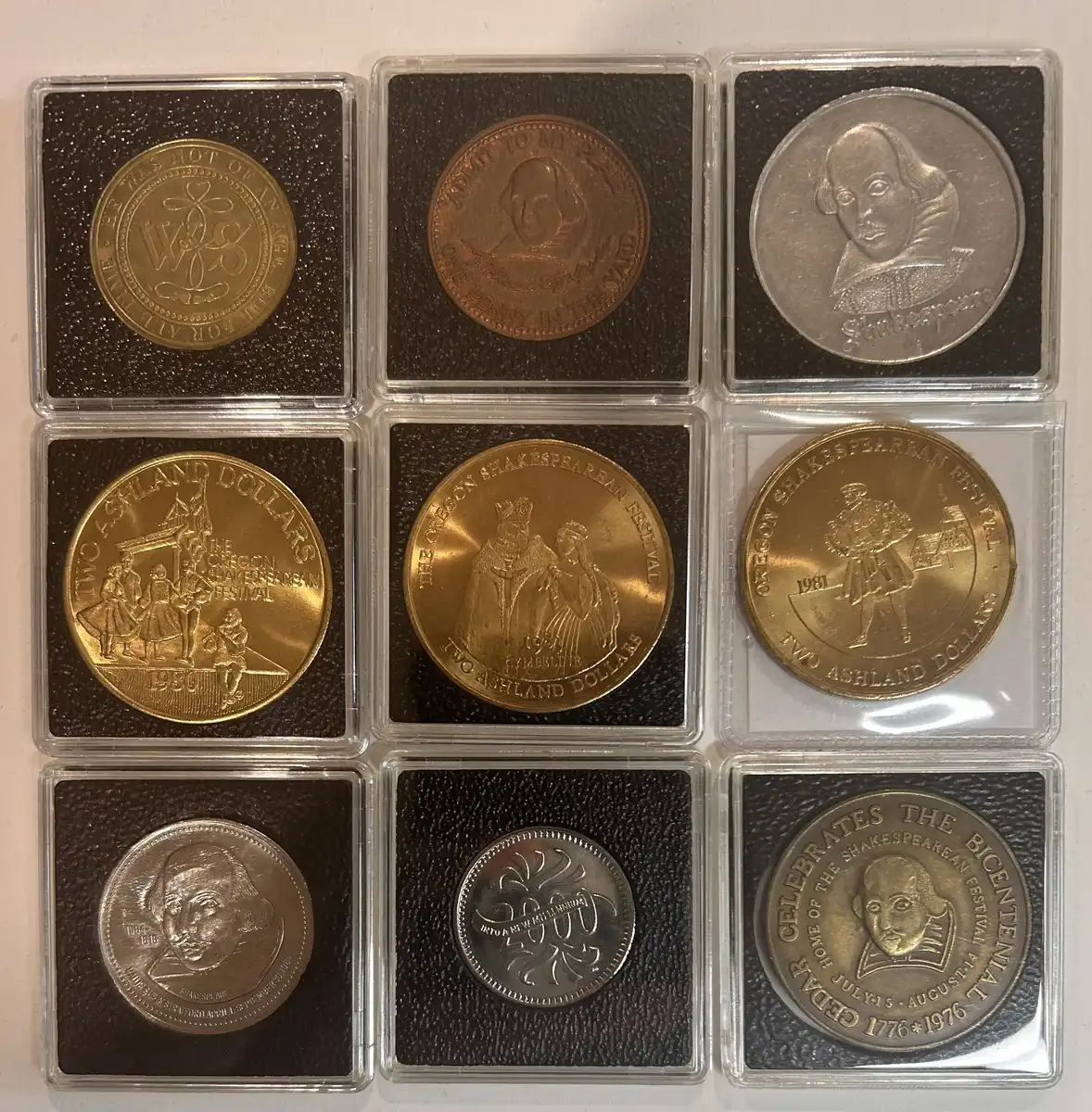 Shakespeare-Medal-Collection