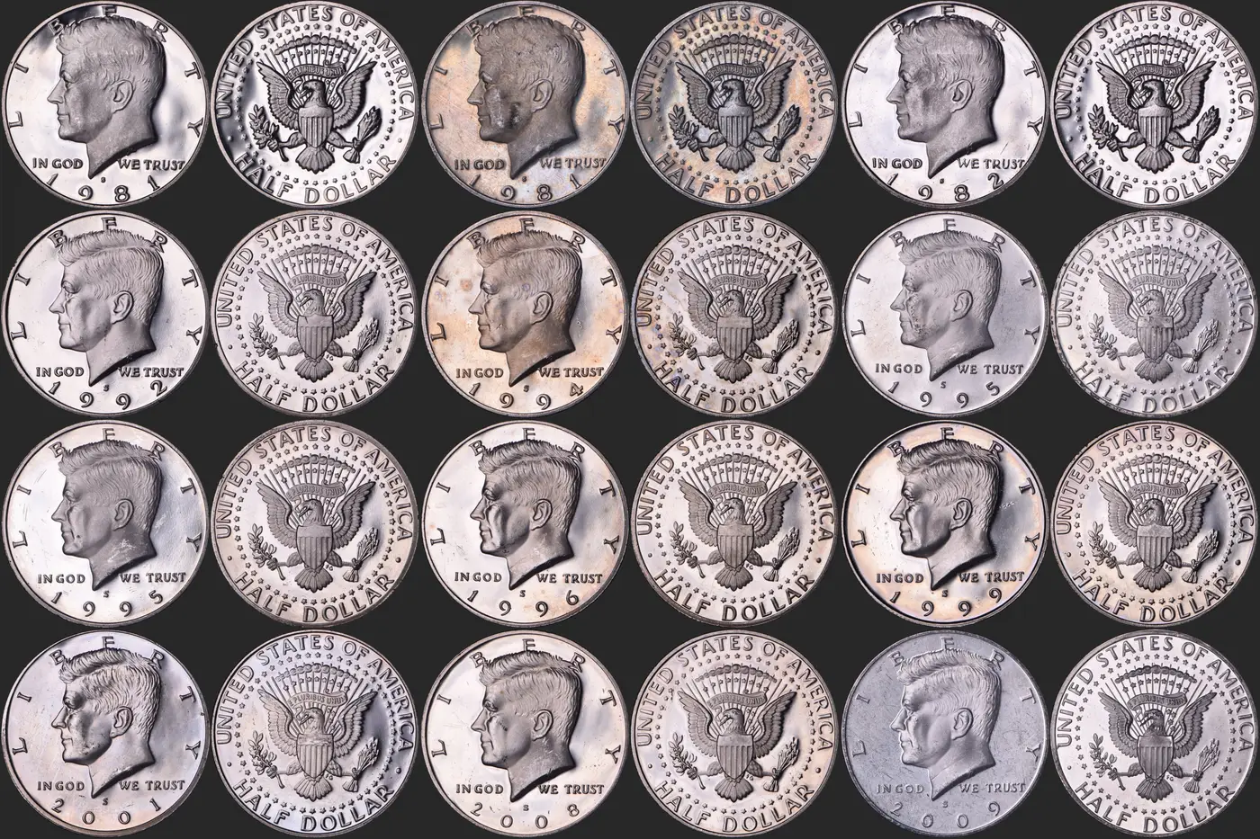 JFK-Half-Dollar-Roll-Hunters:-Silver,-Proofs-And-Other-Finds
