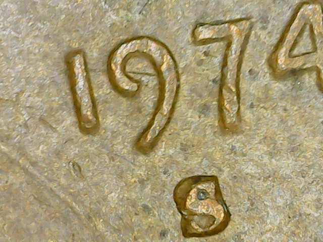 1974-S-Penny-Mint-Mark