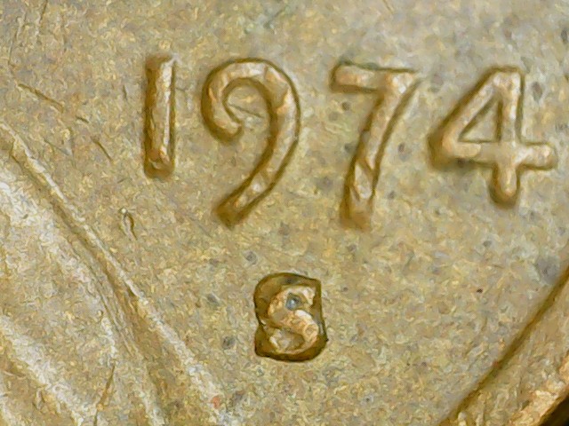 1974-S-Penny-Mint-Mark