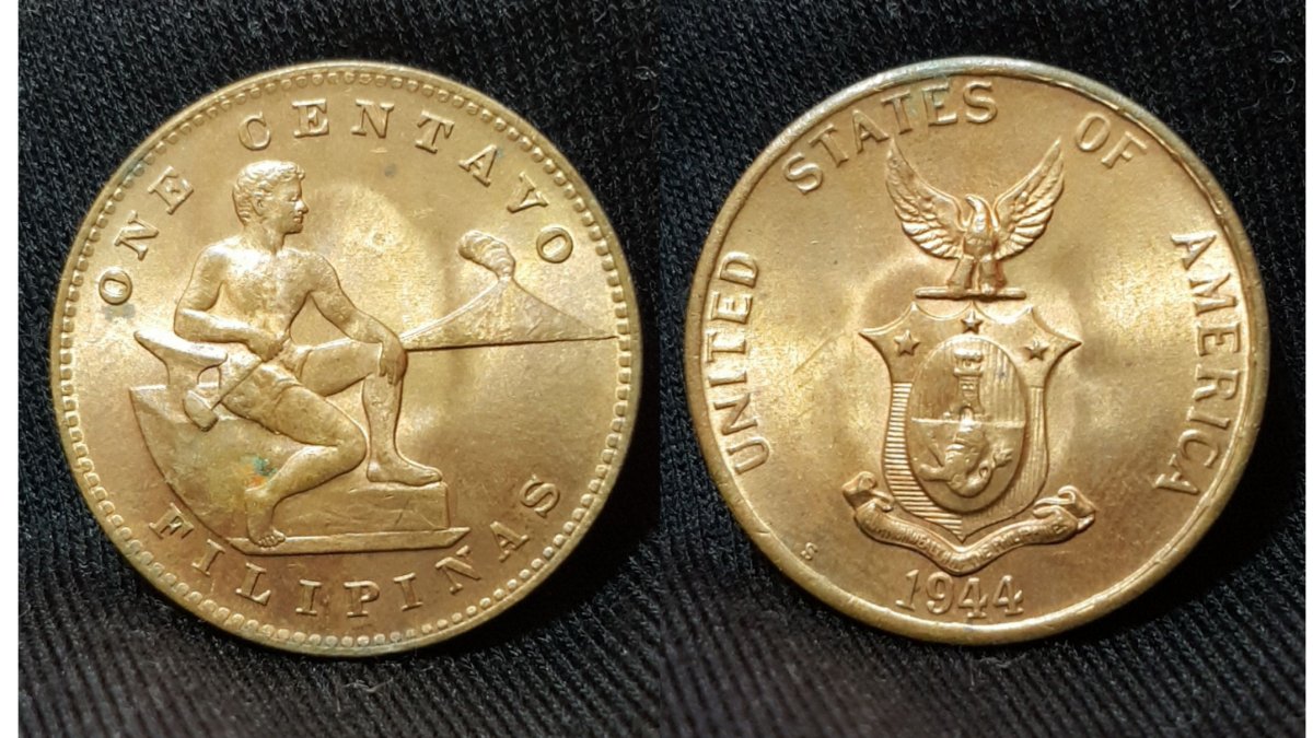 1944-S-One-Centavo-Philippines,--Variety/Error?
