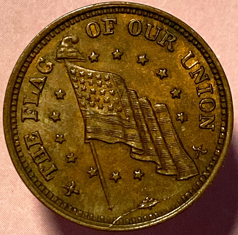 1863-Undated-Dix---Shoot-Him-On-The-Spot-Civil-War-Token-For-Evaluation
