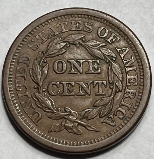 1850-Braided-Hair-Large-Cent---Interested-In-Opinions