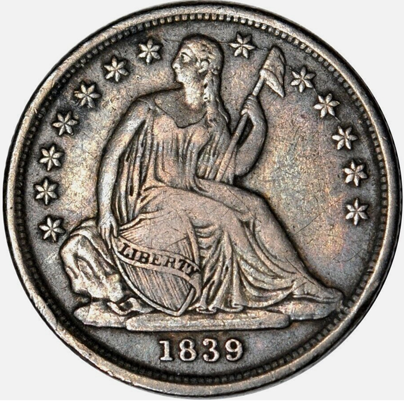 1839-O-Seated-Liberty-Dime-For-Grading-And-Comments