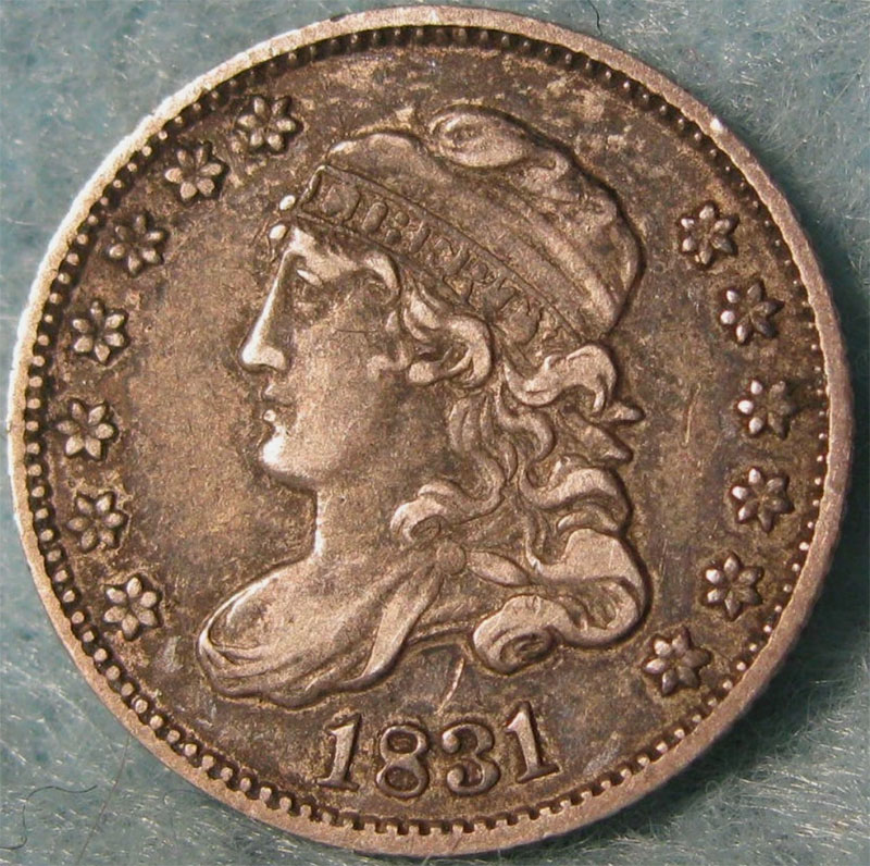 1831-Half-Dime-For-Evaluation-And-Grading