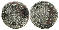 Aachen-Zwitter-1-Mark-1645/1648