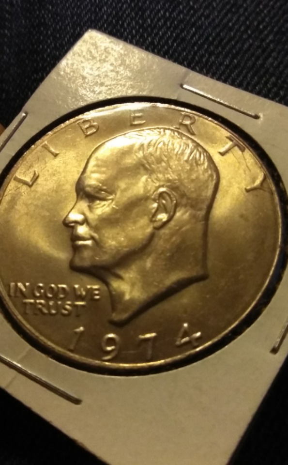 1971-D-And-1974-Eisenhower-Dollars?-Need-Help-With-Grade-And-Value-Please