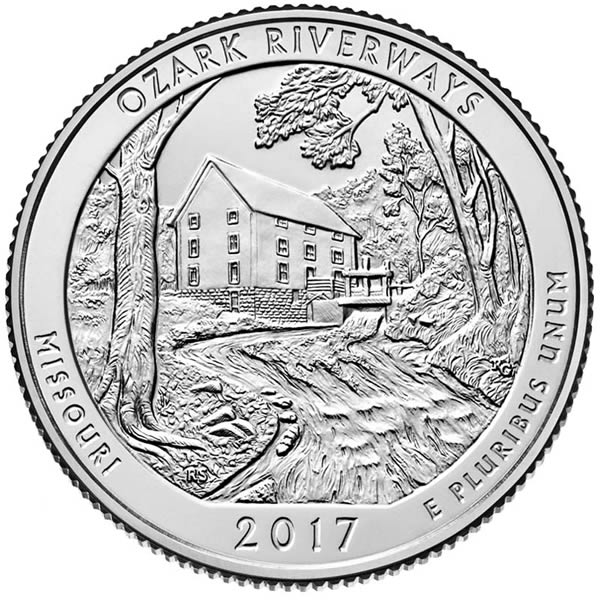 United-States-Mint-To-Launch-Quarter-Honoring-Ozark-National-Scenic-Riverways-On-June-5