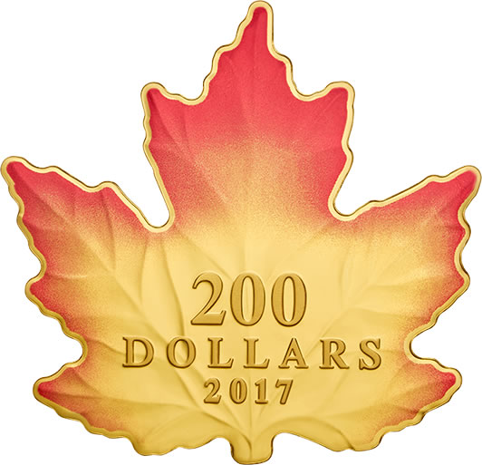 RCM-New-Release:-2017-1-Oz.-Pure-Gold-Coloured-Coin---Autumn-Fire
