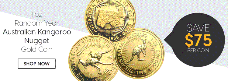 Flash-Sale:-1-Oz-Random-Year-Australian-Kangaroo-Nugget-Gold-Coin