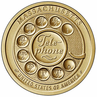US-Mint-Opens-Sales-For-Rolls-And-Bags-Of-Massachusetts-American-Innovation-$1-Coins-On-October-29