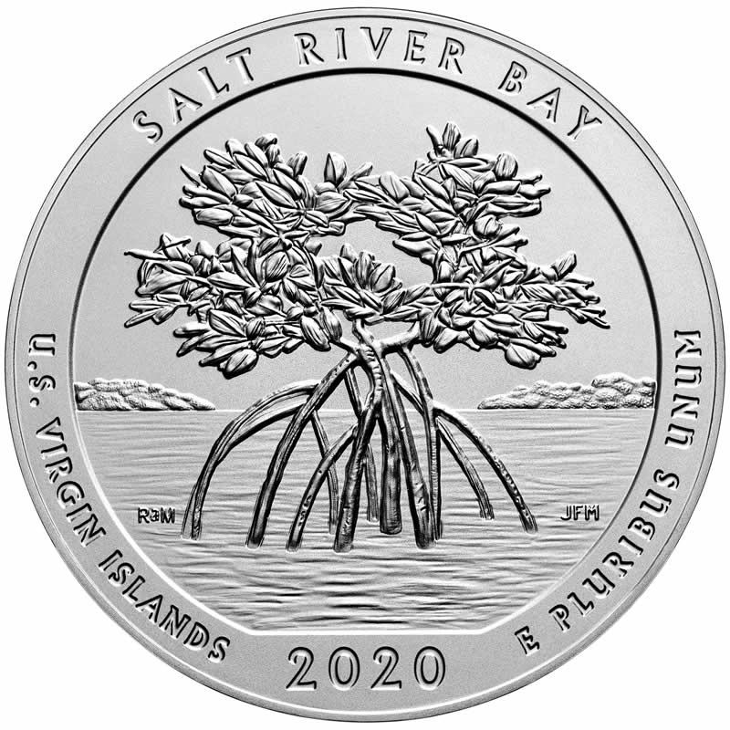 Salt-River-Bay-National-Historical-Park/Ecological-Preserve-5-Oz-Silver-Uncirculated-Coin-On-9/18/20