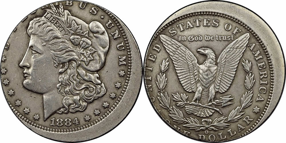 Counterfeit-Detection:-1884-O-Morgan-Dollar