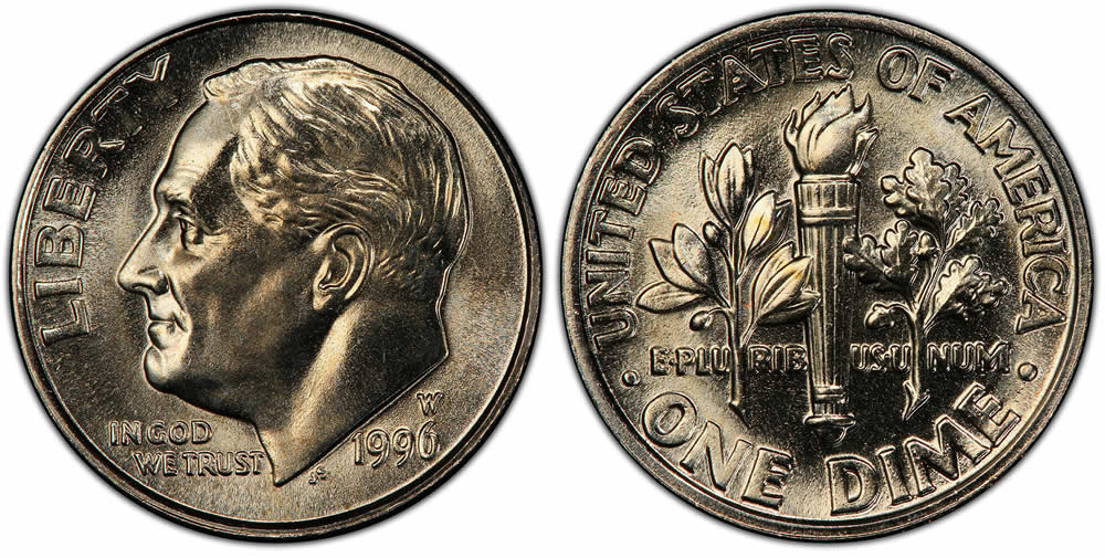 The-Scarce-1996-W-Roosevelt-Dime