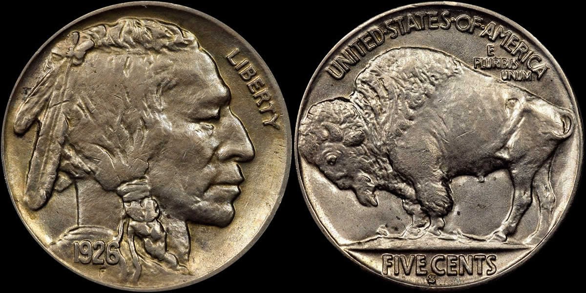 Counterfeit-Detection:-1926-S-Buffalo-Nickel