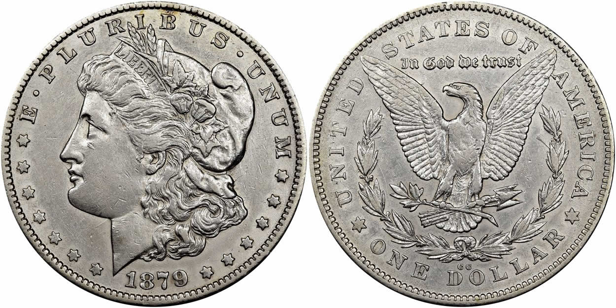 Counterfeit-Detection:-1879-CC-Morgan-Dollar-With-Altered-Date